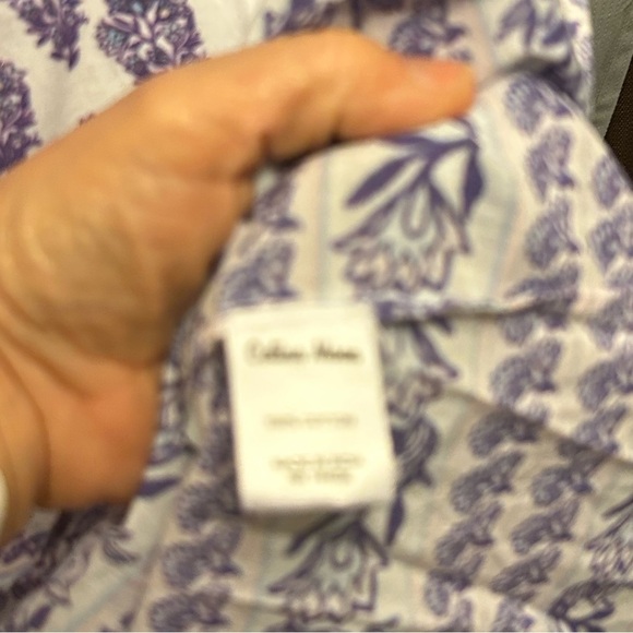 Anthropologie Celina Moon smocked Maxi Dress with tassel Med - Picture 5 of 6